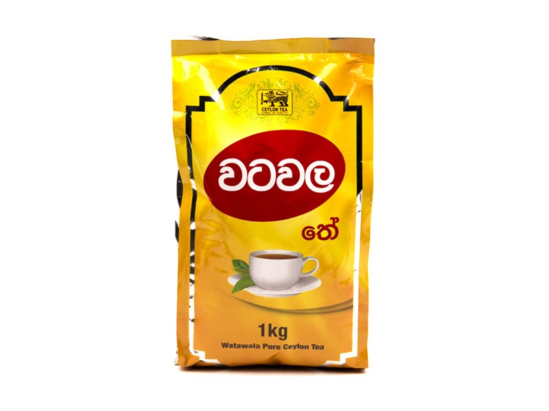 Black tea 1 kg pack Watawala, Sri Lanka