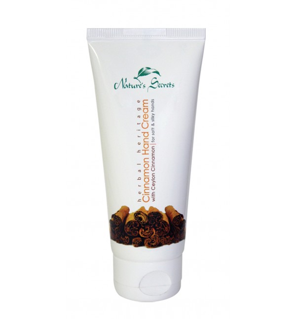 Hand cream with cinnamon 60 ml "Herbal Heritage", Nature's Secrets, Sri Lanka