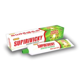 Зубная паста "Supirivicky" аюр 75 гр, SIDDHALEPA, Шри-Ланка