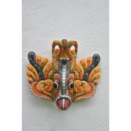 Сувенир Маски из дерева ручной работы 4 дюйма, Шри-Ланка