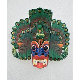 Сувенир Маски из дерева ручной работы 6 дюймов, Шри-Ланка